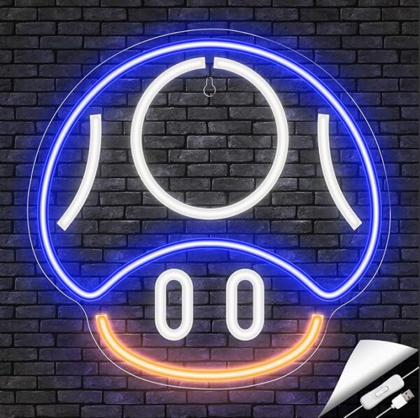 blue-neon-mushroom-light