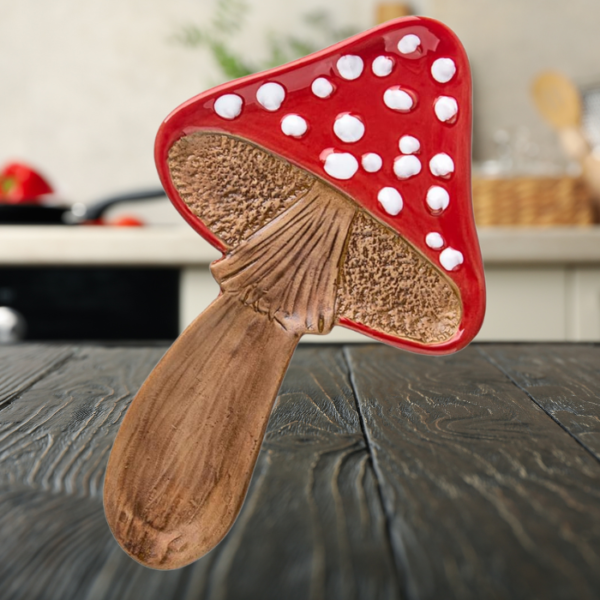 mushroom-spoon-rest-for-kitchen-counter
