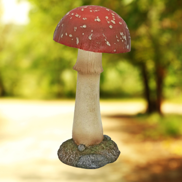 mushroom-garden-statue