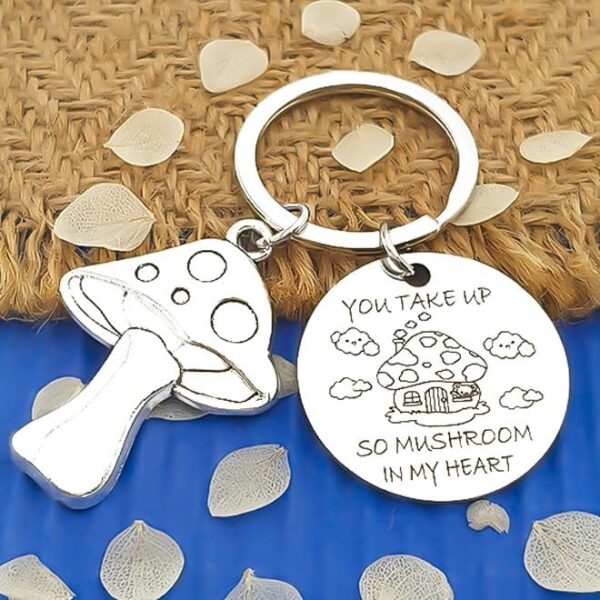 silver-mushroom-keychain