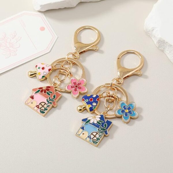mushroom-keychain