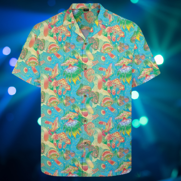 mushroom-hawaiian-shirt