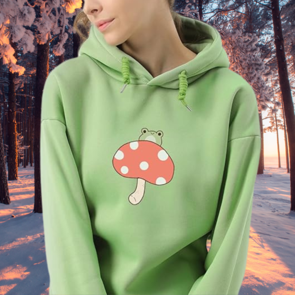 green-female-frog-and-mushroom-hoodie