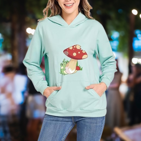 frog-and-mushroom-female-hoodie
