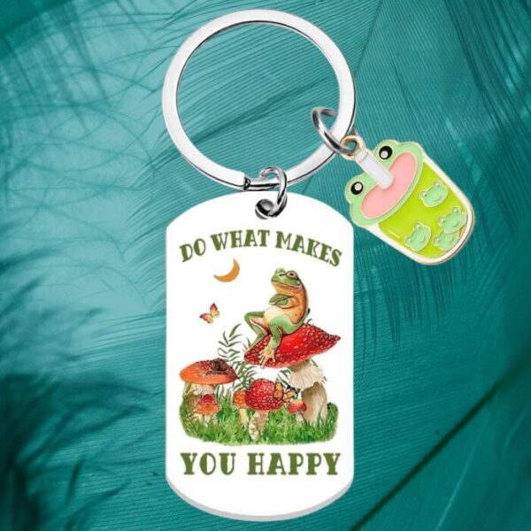 frog-and-mushroom-keychain