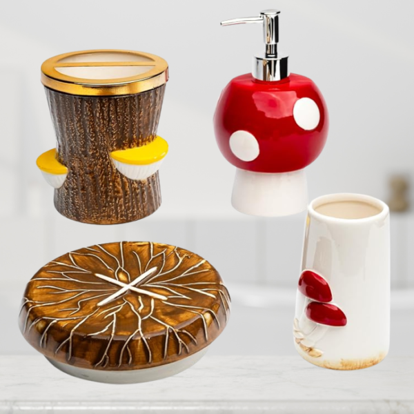 set-of-4-bathroom-mushroom-accessories-set