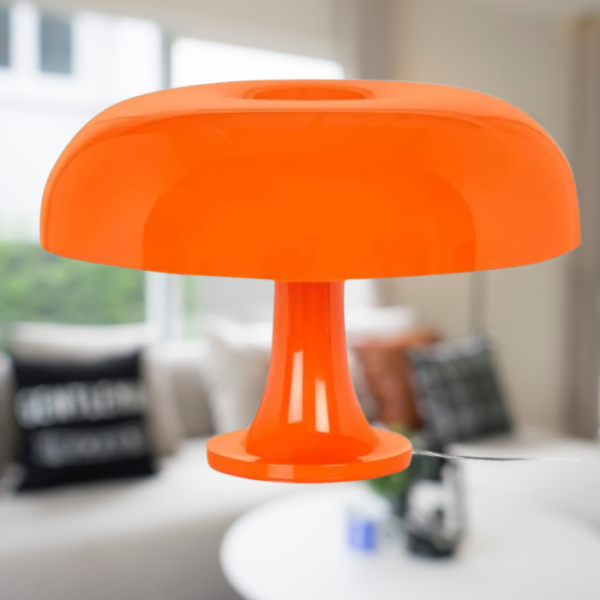 lotus-atelier-orange-mushroom-lamp