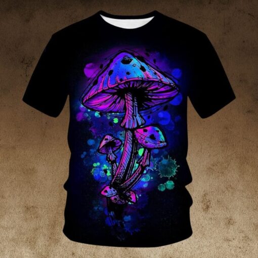 mens mushroom t-shirt